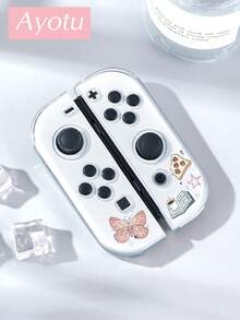 Ayotu بطانية حماية بنمط كعكة القطة والكرز والزنبق، متوافق مع Switch، متوافق مع New Switch2 (2025)/Switch NS/Switch OLED، يمكن تركيبه في القاعدة دون إزالة بطانية الحماية، بطانية حماية عالمي لوحدة التحكم بالألعاب، إكسسوارات ألعاب Switch، مضاد للسقوط، مضاد للانزلاق، مضاد للخدش، أنيق وجميل، مناسب للخريف/عيد الميلاد/العودة إلى المدرسة/الشتاء والمناسبات الأخرى. - مشاهدة 18