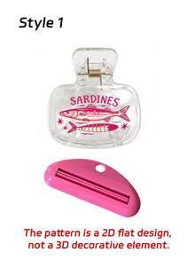 Colorful Wave Sardine Pattern Toothbrush Cover, Transparent Travel Toothbrush Storage Box, Toothbrush Head Protective Clip, Toothbrush Storage Clip, Toothbrush Dust-Proof Protective Cover, Portable Design, Suitable As Gift For Couples, Friends, Family, Teachers, Travel Enthusiasts, Home, Dorm, Vacation Essentials, Suitable For Birthday Gift, Holiday Gift, Wedding Accessory, Halloween, Christmas - Multicolor - View 15