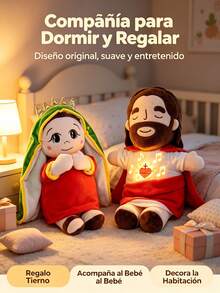 Kids Plush Interactive Toy Figures - Jesus + Mary - View 8