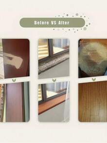 1 Roll Easy Install Self-Adhesive Wood Grain Repair Tape, Suitable For Tables, Chairs, DIY, Baseboards, Doors, Windows, Floors And Furniture Renovation, Door Frame Edge Sticker, Window Sill Waterproof Sticker - Random Style - View 2