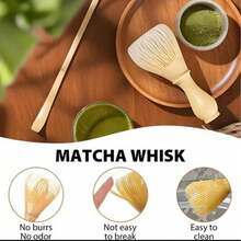 1 Buah Pengaduk Matcha Chasen Tradisional Jepang Buatan Tangan, Tongkat Pengaduk Matcha Resin PP, Alat Pencampur untuk Dapur Rumah, Upacara Teh, Penggunaan Sehari-hari, Aksesori Persiapan Teh, Ideal untuk Hadiah Hari Valentine, Tahun Baru, dan Wisuda - MultiWarna - View 2