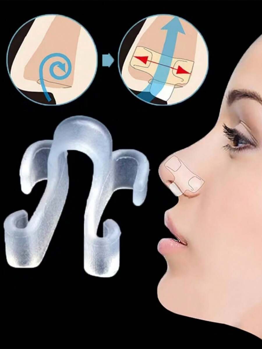 1pc Nose Clip For Sports, Breathable Nose Clip, Outdoor Nose Clip, Suitable For Daily And Sports Use, Reusable - Multicolor - View 1