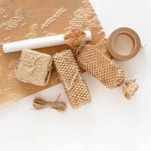 Multi-Color Honeycomb Filled Wrapping Paper Textured Protective Paper Combo Pack, Specialized Consumables For Multi-Category Item Transport, Storage, And Packaging; Logistics, Transport, Moving Cushioning, Gift Protection Supplies; Ideal For Renting - Honeycomb Paper - View 4