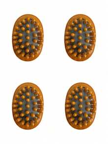 1pc Air Cushion Body Massage Brush, Dry Brushing Scalp Massager, Reusable Skincare Tool, Suitable For Shower, Bath, Spa And Home Use - Multicolor - View 11