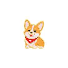 Cute Puppy Enamel Pin Set, Pug Corgi Bichon Schnauzer French Bulldog Brooch, Metal Dog Pin For Backpack Jacket Hat, Lovely Jewelry Gift For Dog Lovers - Multicolor - View 15