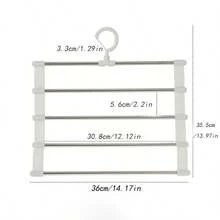 1pc Headband Storage Rack, Claw Clip Display Stand, Hair Accessory Hanging Rack, Pendant Organizer, Hair Claw Storage Holder, Large Capacity, Stainless Steel Material, Wall Mounted, Suitable For Closet Storage, Wall Storage, Jewelry Storage, Jewelry Rack - Hair Clip Storage Rack - View 5