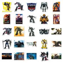 Hasbro 50pcs Cartoon Transformers Sticker Set, Suitable For Notebooks, Phone Cases, Water Bottles, Stationery Decoration, Also As Back To School Gifts, Birthday Gifts, DIY Crafts Decoration - Multicolor - View 4