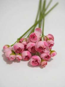 Realistic Artificial Peony Flower Home Indoor Decor Wedding Photography Prop Bouquet - Multicolor - View 9