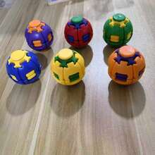 somoving Set Mainan Spinner Jari yang Dapat Berubah Bentuk (1/3/5 Buah), Mainan Gelisah Bulat Cetak 3D, Dua Mode Tekan & Putar, Mainan Meja Mekanik yang Menyenangkan, Hadiah untuk Remaja, Hadiah Pesta Halloween (Model Acak) - MultiWarna - View 5
