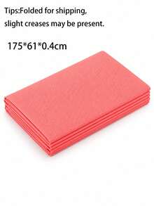 173*61cm EVA Yoga Mat, Solid Color Pilates Exercise Mat With Strap, Suitable For Yoga, Pilates, Plank, Fitness, Gymnastics, Workout, Gym, Home Exercise, Perfect Gift For Mother's Day, Birthday, Folded Shipping, Slight Crease - One Size Fits All - View 20