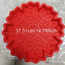 Reusable Sunflower & Snowflake Silicone Round Stepping Stone Mold - Garden Pathway & Lawn Decorative Stone Art Tool. Concrete Cement Mold For Casting Garden And Sidewalk Plastic Concrete Molds. - A - View 9