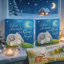 beartale "Animals Say Goodnight" Children's Bedtime Story Picture Book, Cute & Exquisite Illustrations, Animal Recognition, Children's Christmas Gift, Holiday Gift Choice, Halloween, Christmas - Multicolor - View 7
