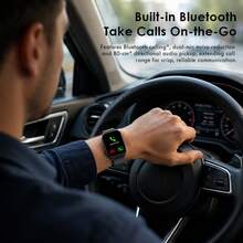AOC Watch E01 Smart Watch 2.01" Touchscreen Bluetooth Call IP68 Waterproof 32 Sports Modes Health Monitor For IOS Android - View 3