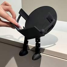 1pc Fun Toilet Paper Holder-Available In Black Or White; A Playful Bathroom Accessory That Makes A Great Holiday Gift. - Multicolor - View 4