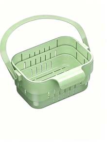 Kitchen Sink Drain Basket, Self-Cleaning Anti-Clogging Mesh Kitchen And Bathroom Sink Strainer, Push-Down Sink Basket - Multicolor - View 12