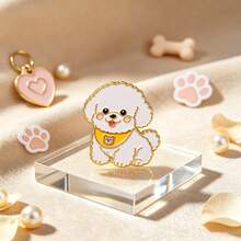 Cute Puppy Enamel Pin Set, Pug Corgi Bichon Schnauzer French Bulldog Brooch, Metal Dog Pin For Backpack Jacket Hat, Lovely Jewelry Gift For Dog Lovers - Multicolor - View 10