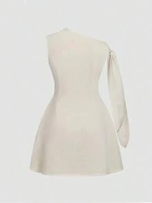 Women Short Dresses - White - View 10