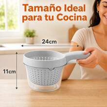 Colanders & Strainers - Light Grey - View 9