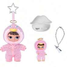 MGA Entertainment-Bratz Bling Blind Box Series Fashion Doll Mini Figure, Random Mystery Collectible Vinyl Doll, Display Ornament, 14+ - Multicolor - View 6