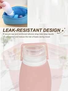 30ml/60ml Leak-Proof Portable Refillable Bottles, Suitable For Home Use, Can Hold Shampoo, Body Wash And Lotion, Ideal For Outdoor Travel, Reusable - Multicolor - View 3