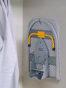 Tabla de Planchar Plegable Burro de Planchar Portátil Con Porta Plancha - Gris - Ver 7