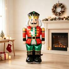 1pc 130cm Standing Walnut Soldier Cartoon Style Christmas Party Decoration Toy Balloon - View 2