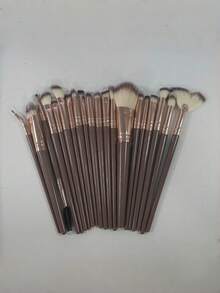 Best-Selling Makeup Brushes, Contour Brushes, Blush Brushes, Foundation Brushes, Soft Brown Makeup Brushes And Beauty Tools. Essential For The New Semester, Suitable For All Makeup Enthusiasts. - Coffee Brown - View 6