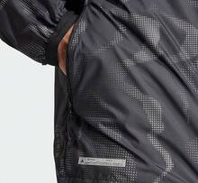 Adidas New Men's Outdoor Running Fitness Sports Hoodie Windproof Casual Jacket - Dark Grey - View 5