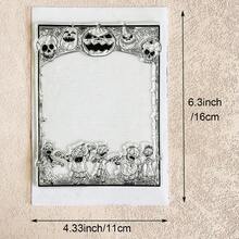 Halloween Clear Silicone Stamp, Pumpkin Witch Ghost For DIY Scrapbooking Card Making Journal Paper Craft Decor - Halloween-1 - View 20