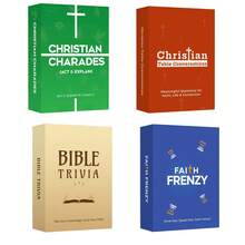Bible Trivia Quiz Game Cards,Card Game, Faith Knowledge Question Card Set, Family Party Interactive Game For Gathering Entertainment,Perfect For Family Game Nights - Multicolor - View 11