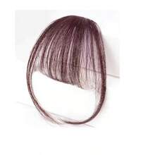 Airy Bangs Hair Extension, One-Piece 3D Bangs Hair Accessory - Realistic Synthetic Material Clip-In Wig, Suitable For Daily Wear, Easy To Style, Create A Fuller And More Voluminous Hairstyle Effect, Multi-Functional Women's Hair Accessories, Claw Clips, Hair Claw, Hair Clips, Hair Pins - Multicolor - View 7
