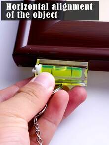 5pcs Men's Screwdriver Keychain, Tape Measure Keychain, Mini DIY Repair Tool Set, Car Key Accessory, Spirit Level Tool,Bag/Backpack Charm,Gifts - Multicolor - View 6