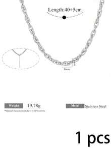 2/1 Pc Fall Decor Layered Butterfly Pendant Necklace Set Double Chain Inlaid Rhinestone Clavicle Necklaces Women Fall Style Jewelry Women - Silver - View 9