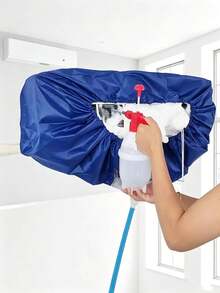 105cm/125cm (41.3/49.2 Inches) Summer A/C Cleaning Cover – Thickened Wall-Mounted Air Conditioner Cleaning/Dust Collection Cover (Hose Not Included) - multicolor - View 5
