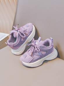 Casual Fashion Baby Sports Shoes - Purple - View 2