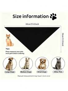 2pcs Christmas Pet Bandanas, Merry Christmas Dog Cat Triangle Scarves, Adjustable Soft Pet Neckers, Holiday Christmas Costume Accessories Suitable For All Breeds Of Puppies And Kittens - Multicolor - View 4