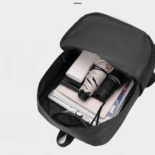 A Printed Backpack With Minimalist Design, Featuring Soundwave Headphones And Music-Listening Cat Print, Unisex Campus Backpack Suitable For Work Commute, Travel, Shopping, And Daily Use, Large Capacity Essential For Your Outings - Backpack - View 11