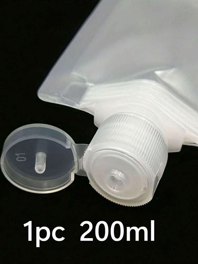 2件/5件/10件/20件 可重複使用便攜式化妝品擠壓瓶，適用於液體補充與旅行，噴霧瓶，迷你香水瓶 - 白色 - 查看 25