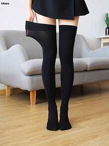 Velvet Over-The-Knee Socks, Slim Fit Mid-Calf Socks, Decorative Long Socks, Outdoor High-Top Socks, JK Student Style, Sports Socks - Multicolor - View 6