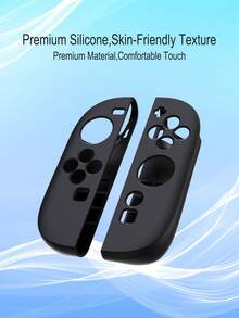Compatible With Switch 2, 2pcs Detachable Silicone Controller Covers, Anti-Drop Anti-Slip Anti-Scratch Anti-Sweat, Enhanced Gaming Control And Experience - View 2
