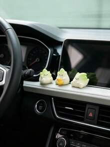 Summer Mini Bamboo Shoot Car Dashboard Ornament, Healing Style Cute Car Interior Console Decor Accessory - Bamboo Shoots - View 10