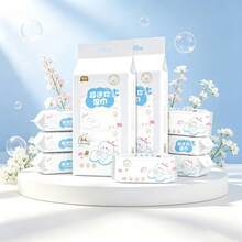 Adult Daily Cleaning Care Wet Wipes, Small Pack Travel Size, Portable Cleaning Wet Wipes, Small Pack Pull-Out Cleaning Wet Tissues, Back To School Daily Cleaning Essentials - Multicolor - View 3