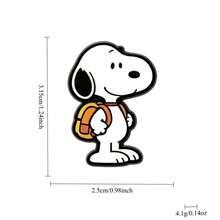 SNOOPY 1pc 2026 New Snuffy Daily Study Style Brooch, Fun & Playful Accessory, Suitable For Clothing, Pencil Case, Etc., Small & Unique, Perfect As A Gift For Friends And Family For New Year, Halloween Or Christmas (Random Style) - Multicolor - View 4