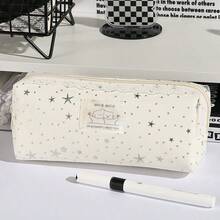 Pencil Case Large Capacity Stationery Box For Middle School Students High School Students Highly Attractive Minimalist Student Stationery Bag Cute Student Pencil Pouch - Single Piece - View 6