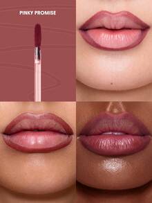 SHEGLAM [2Pcs] Fall In Line Peel Off Lip Liner Stain & Jelly Wow Tinted Lip Oil Bundle Set - Pinky Promise+Hot Shot - View 3