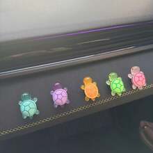 Car Seat Organizer Clip Little Turtle Car Ornament Interior Electric Vehicle Center Console Car Decoration - A - View 8