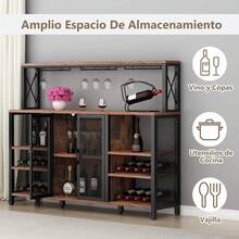 Bars & Wine Cabinets - Brown - View 5