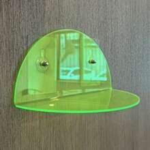 1 Rak Gantung Akrilik, Rak Dinding, Cocok untuk Ruang Tamu, Kamar Mandi, Kamar Tidur, Dapur, Kantor, Tersedia Berbagai Warna (Oranye, Hijau Neon, Magenta, Biru) - A - View 1