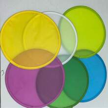 Foldable Pocket Fan Or DIY Round Fan, Foldable Flying Disc, Compact Portable Design, Suitable For Beach Party Gifts, Outdoor Summer Activities, Flying Fan, Also Suitable For Birthday Party Gifts, Graduation Season, Outdoor Weddings And Holiday Parties. - Foldable Round Fan - View 2