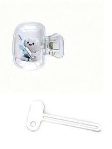 4-Color Cute Angel Tooth Pattern Toothbrush Holder, Suitable For Various Sizes Of Toothbrushes, With Ventilation Holes To Keep Toothbrush Heads Clean And Dry. Transparent Dust-Proof Toothbrush Cover With Tooth Pattern, Suitable For Women And Girls Travel Toothbrush Protection Cover, Portable Hygienic Toothbrush Cover, Bathroom Aesthetic Cute Bathroom Accessory, Travel, Daily Use, Transparent Clip-On Toothbrush Protection Cover, Suitable For Home And Travel Use, Family Gift, Back To School Season, Back To School Gift - Multicolor - View 15